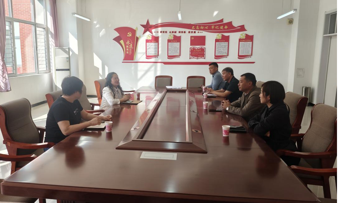 我校思政教师参加许家台镇中心学校大中小幼思政课一体化建设会议